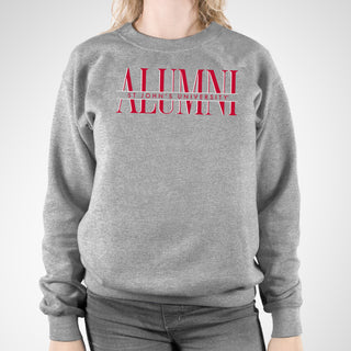 St John's Red Storm Classic Alumni Crewneck - Sport Grey