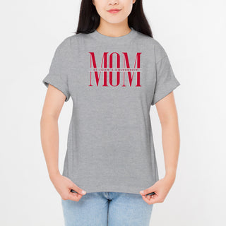 St John's Red Storm Classic Mom T-Shirt - Sport Grey