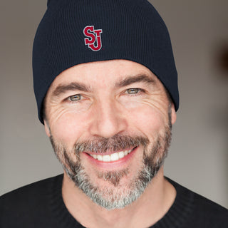 St. John's Primary Logo Beanie - Navy
