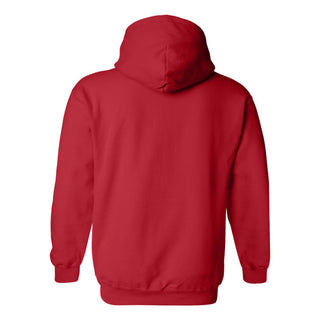 Saginaw Valley State SVSU Cardinals Basic Block Hoodie - Red