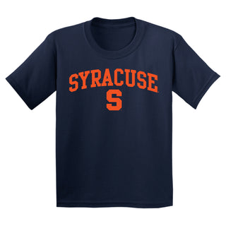 Syracuse Oranges Arch Logo Youth T-Shirt - Navy