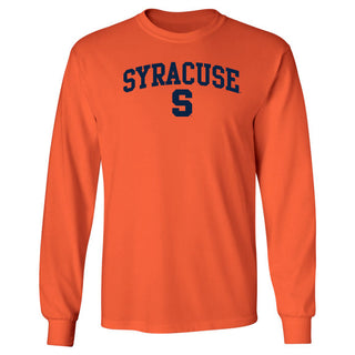 Syracuse Oranges Arch Logo Long Sleeve - Orange