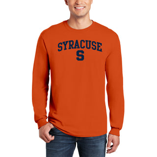 Syracuse Oranges Arch Logo Long Sleeve - Orange