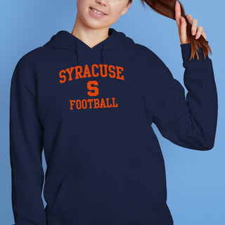 Syracuse Orange Arch Logo Football Hoodie - Navy