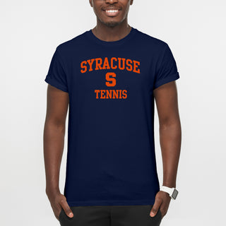 Syracuse Orange Arch Logo Tennis T-Shirt - Navy
