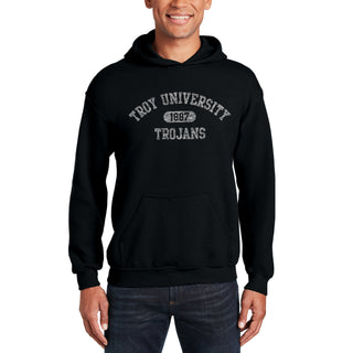 Troy Athletic Arch Hoodie - Black