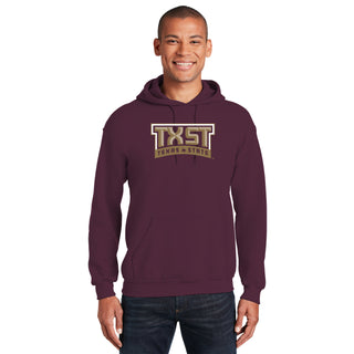 Texas State Bobcats Arch Logo Hoodie - Maroon