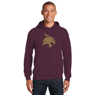 Texas State Bobcats Primary Logo Hoodie - Maroon