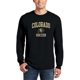 Colorado Arch Logo Soccer Long Sleeve - Black
