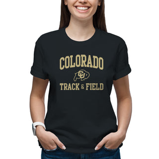 Colorado Arch Logo Track & Field T-Shirt - Black