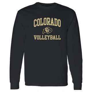 Colorado Arch Logo Volleyball Long Sleeve - Black