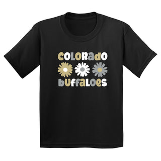 Colorado Daisy Dot Youth T-Shirt - Black