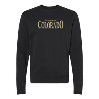 Colorado Classic Rally EMB JA BTB Fleece Crewneck - Black