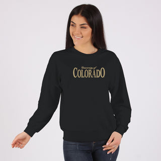 Colorado Classic Rally EMB JA BTB Fleece Crewneck - Black