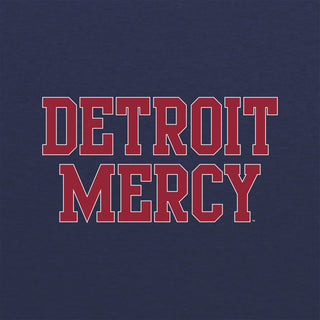Detroit Mercy Titans Basic Block NLA Triblend T-Shirt - Vintage Navy