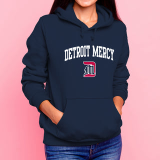 Detroit Mercy Titans Arch Logo Hoodie - Navy