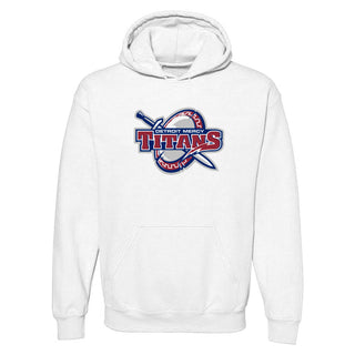 Detroit Mercy Titans Primary Logo Hoodie - White