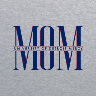 Detroit Mercy Classic Mom T-Shirt - Sport Grey
