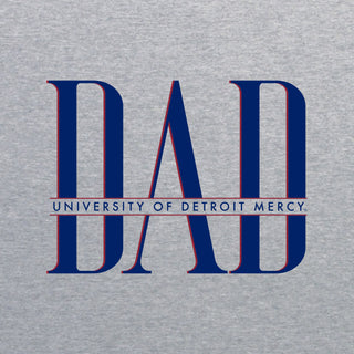 Detroit Mercy Classic Dad Crewneck - Sport Grey