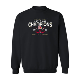 Denver 2026 Hockey National Champions Rounded Crewneck