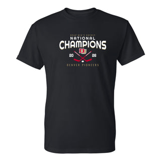 Denver 2026 Hockey National Champions Rounded T-Shirt