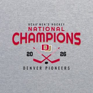 Denver 2026 Hockey National Champions Rounded Womens T-Shirt