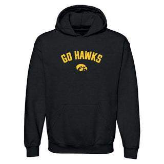 Iowa Go Hawks Arc JA BTB Fleece Hoodie - Black