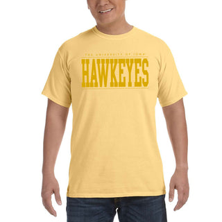 Iowa Monotone Bold CC T-Shirt - Butter