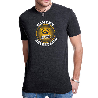 Iowa Women's Basketball Phase NLA Triblend T-Shirt - Vintage Black