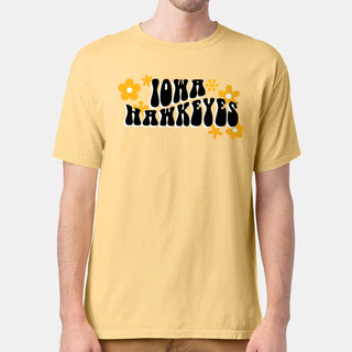 Iowa Groove On CW Garment-Dyed T-Shirt - Summer Squash