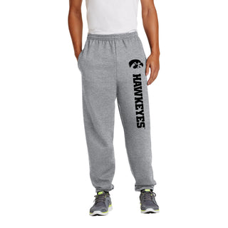 Iowa Logo Block JA BTB Sweatpants