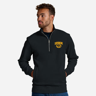 Iowa Arch Logo EMB BTB 1/4 Zip