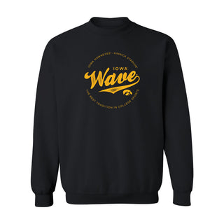 Iowa Wave Circle Crewneck