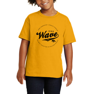 Iowa Wave Circle Youth T-Shirt