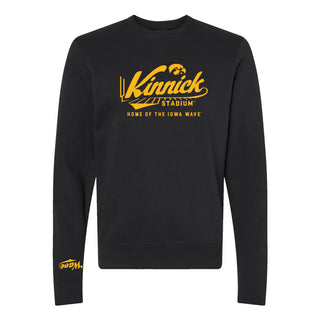 Iowa Wave Kinnick Home JA BTB Crewneck - Black