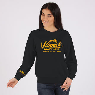 Iowa Wave Kinnick Home JA BTB Crewneck - Black