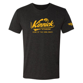 Iowa Wave Kinnick Home NLA Triblend T-Shirt - Vintage Black