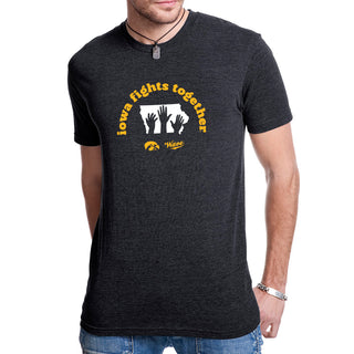 Iowa Wave Fights Together NLA Triblend T-Shirt