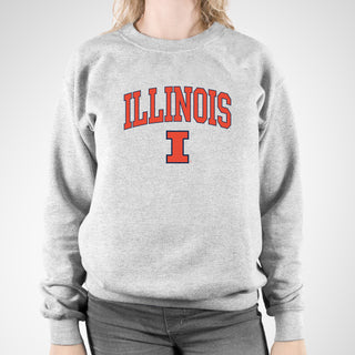 Illinois Arch Logo Crewneck