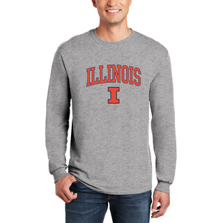 Illinois Arch Logo Long Sleeve