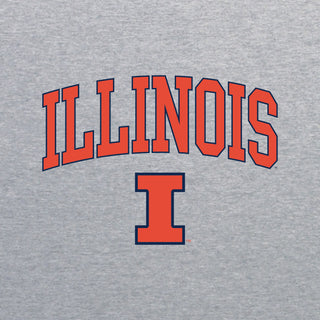 Illinois Arch Logo Hoodie