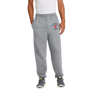 Illinois Old School Circle JA BTB Sweatpants