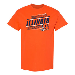 Illinois Fighting Illini Action Cheer T-Shirt - Orange