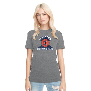 Illinois Basketball Shootout NLA Triblend T-Shirt - Premium Heather