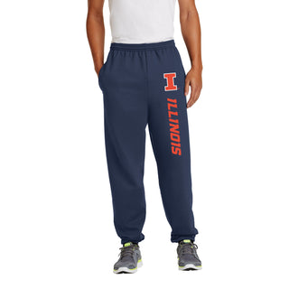 Illinois Logo Block JA BTB Sweatpants