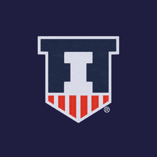 Illinois Badge Logo EMB BTB 1/4 Zip