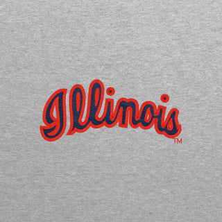 Illinois Script EMB BTB 1/4 Zip