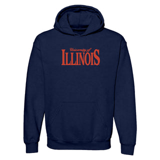 Illinois Classic Rally EMB JA BTB Fleece Hoodie - Navy