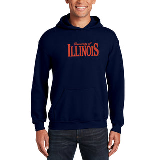 Illinois Classic Rally EMB JA BTB Fleece Hoodie - Navy