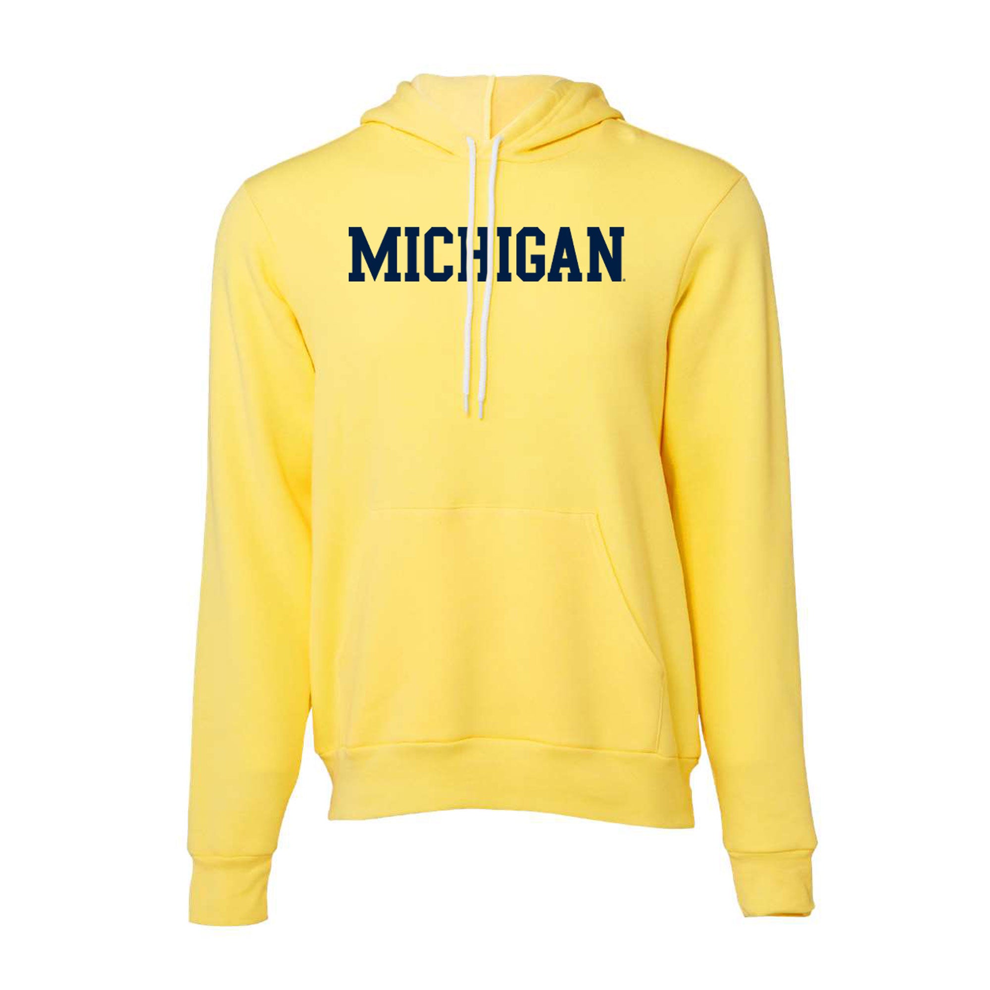 UGP Block Michigan Sponge Fleece Hoodie - Yellow